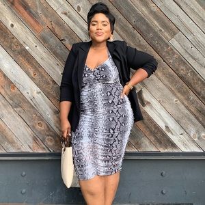 Python Print Halter Dress